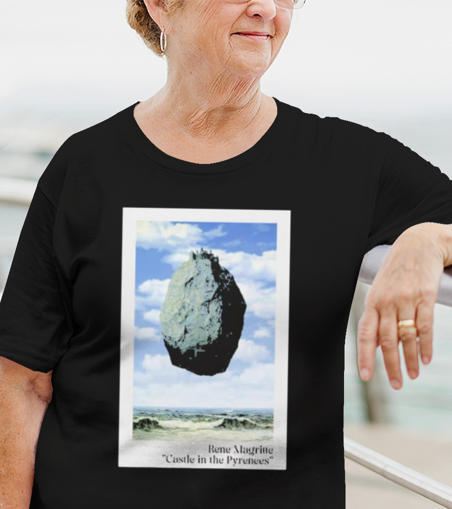 Rene Magritte Castle In The Pyrenees T-Shirt