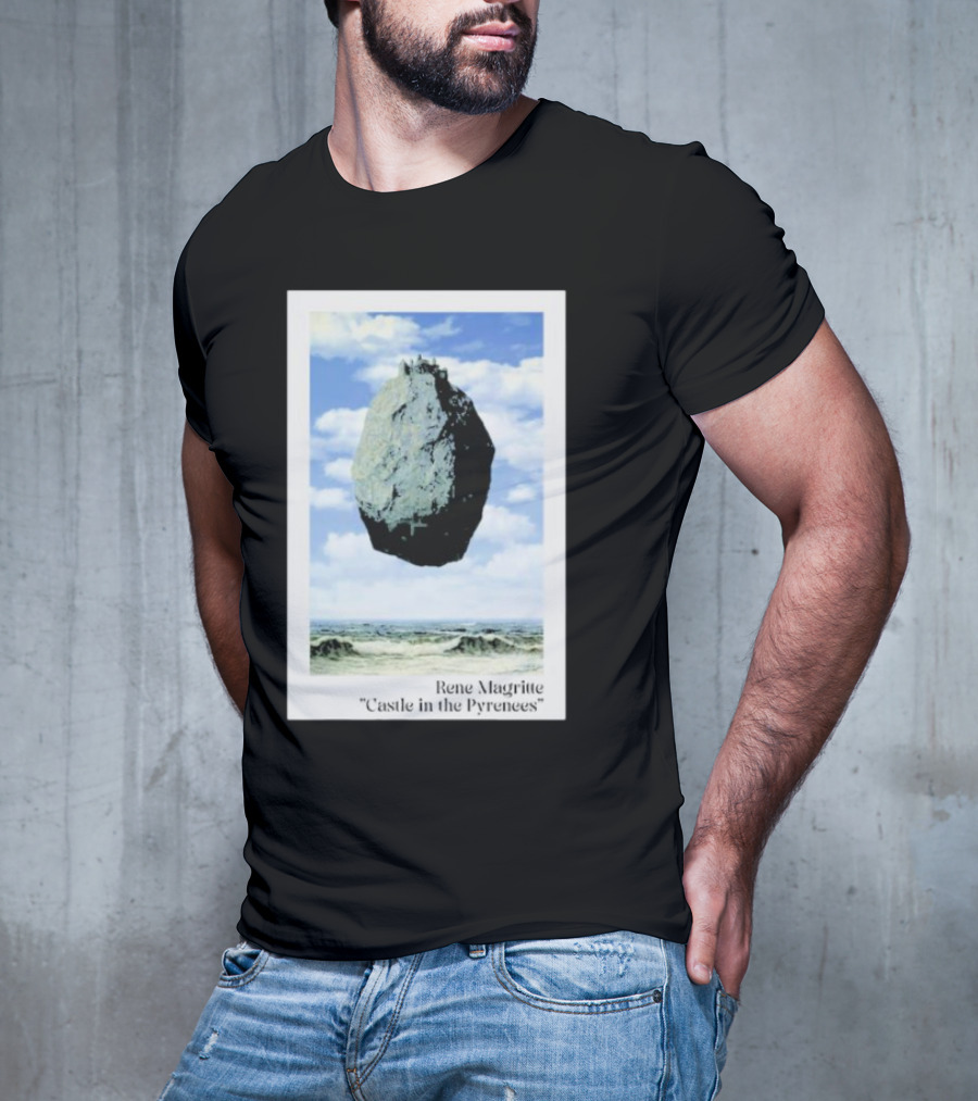 Rene Magritte Castle In The Pyrenees T-Shirt