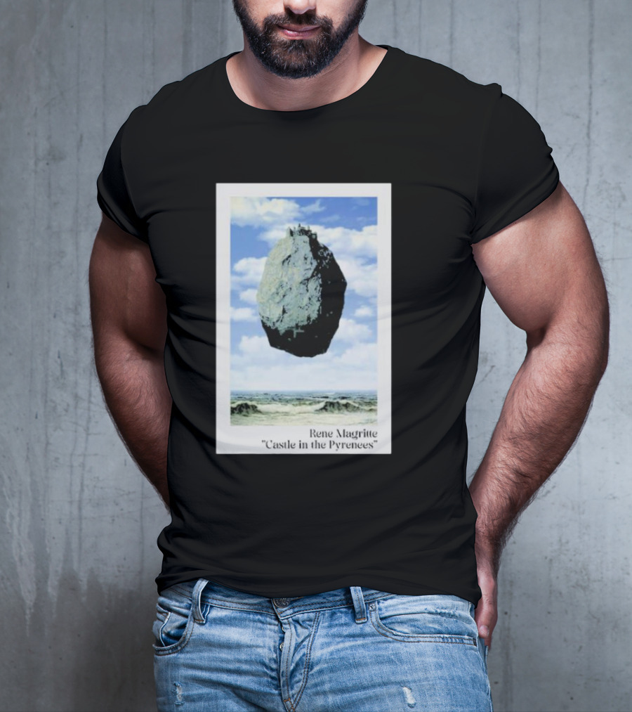 Rene Magritte Castle In The Pyrenees T-Shirt