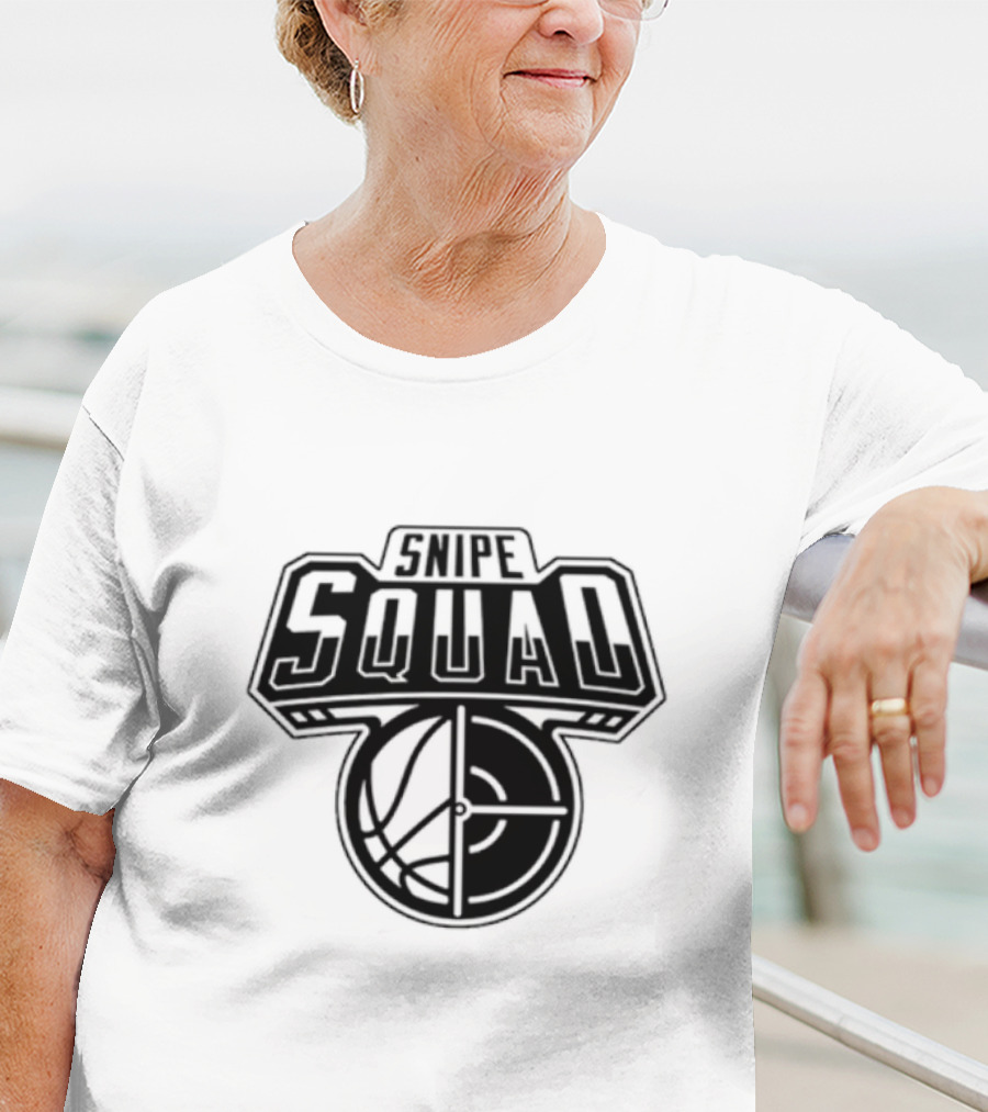 Brooklyn Nets Basketball Snipe Squad Crosshair T-Shirt
