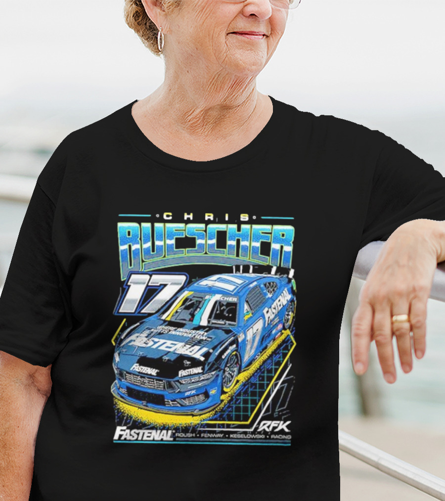 Chris Buescher 17 Fastenal RFK Racing Roush Fenway Keselowski T-Shirt