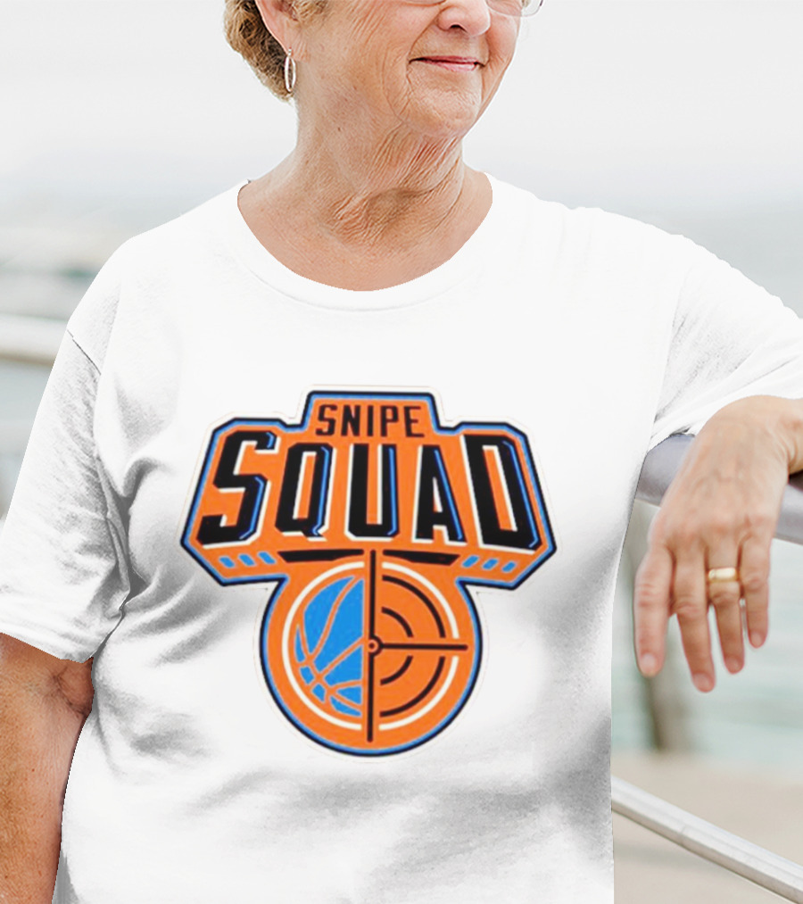 New York Knicks Snipe Squad Basketball Target T-Shirt