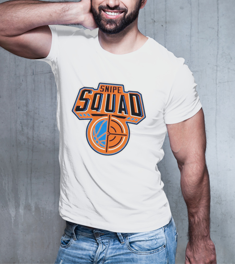 New York Knicks Snipe Squad Basketball Target T-Shirt
