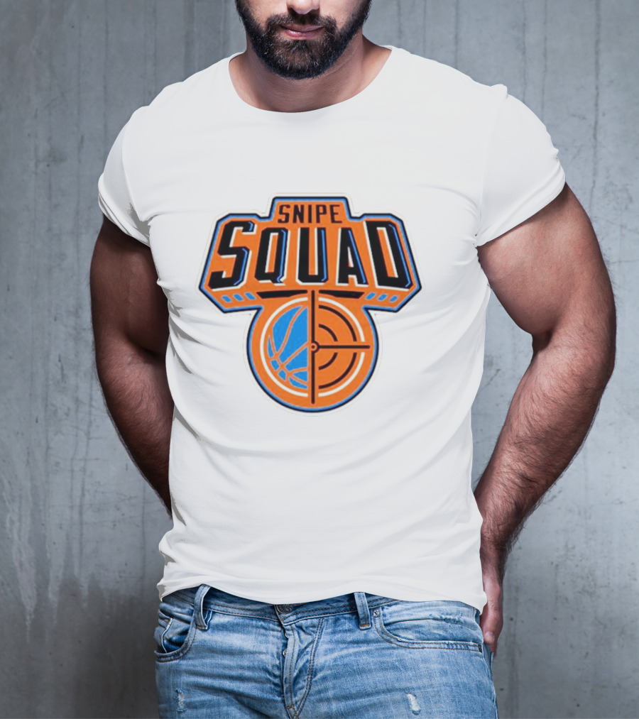 New York Knicks Snipe Squad Basketball Target T-Shirt