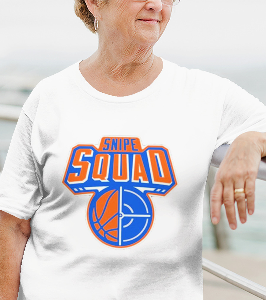 Snipe Squad Oklahoma City Thunder Basketball T-Shirt