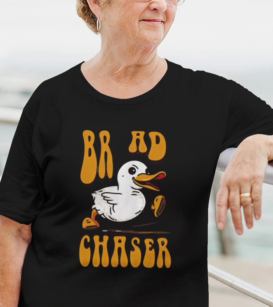 BR AD Chaser Cartoon Duck Bread T-Shirt