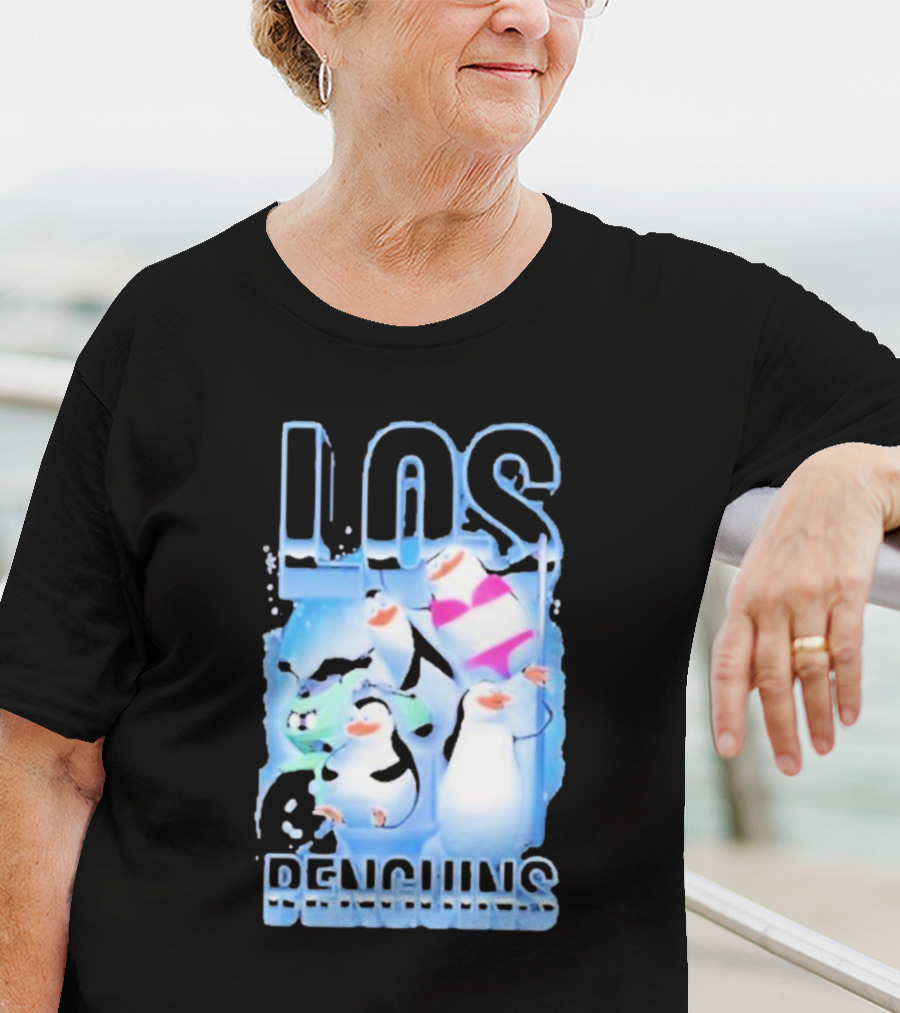 Los Penguins Animated Dancing Ice Party T-Shirt