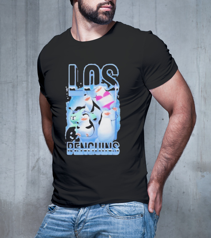 Los Penguins Animated Dancing Ice Party T-Shirt