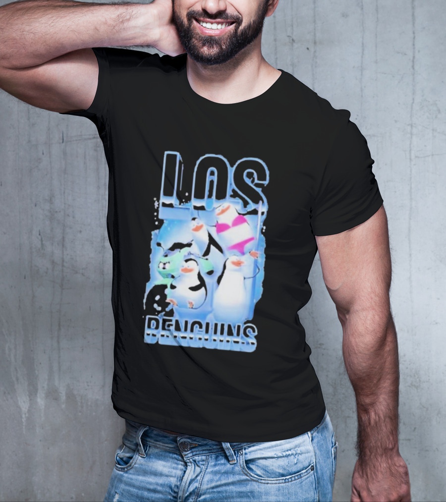 Los Penguins Animated Dancing Ice Party T-Shirt