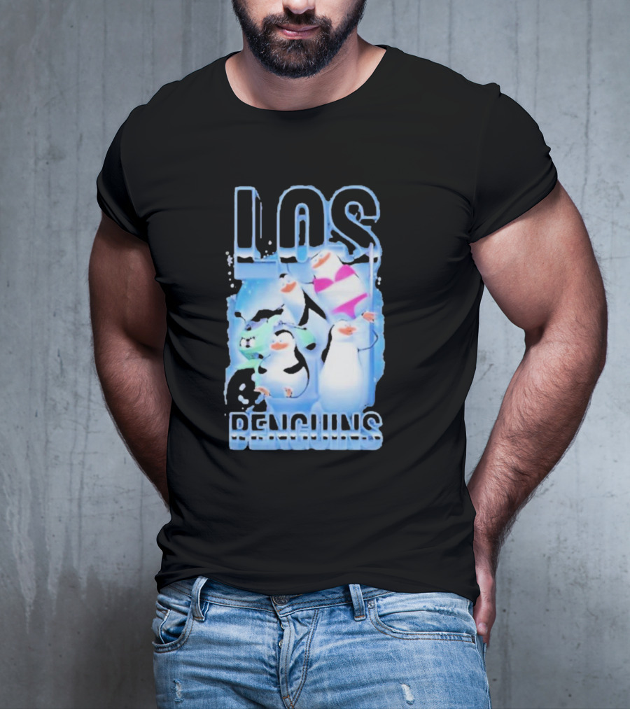 Los Penguins Animated Dancing Ice Party T-Shirt
