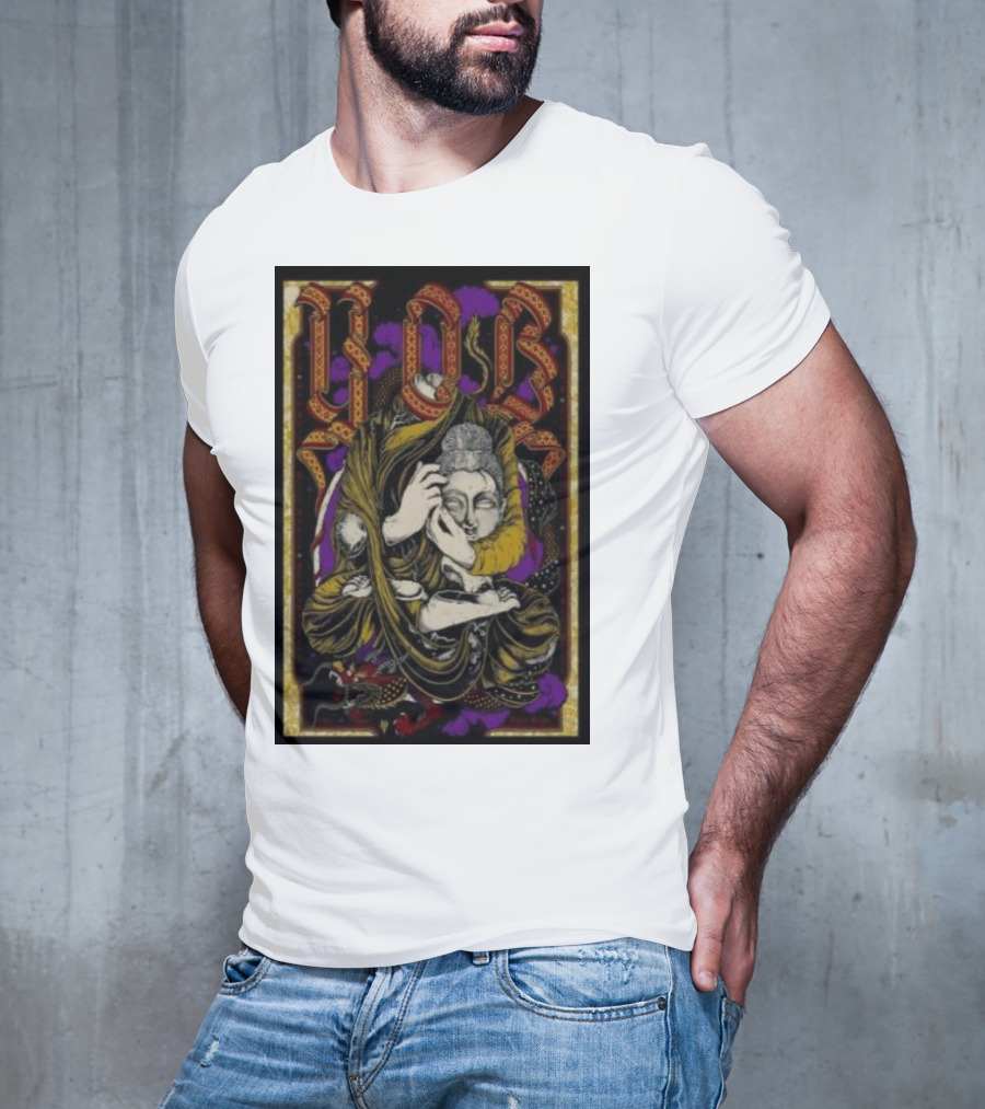 YOB Eugene John Henry’s Dec 09 Psychedelic Fantasy Sculpture T-Shirt