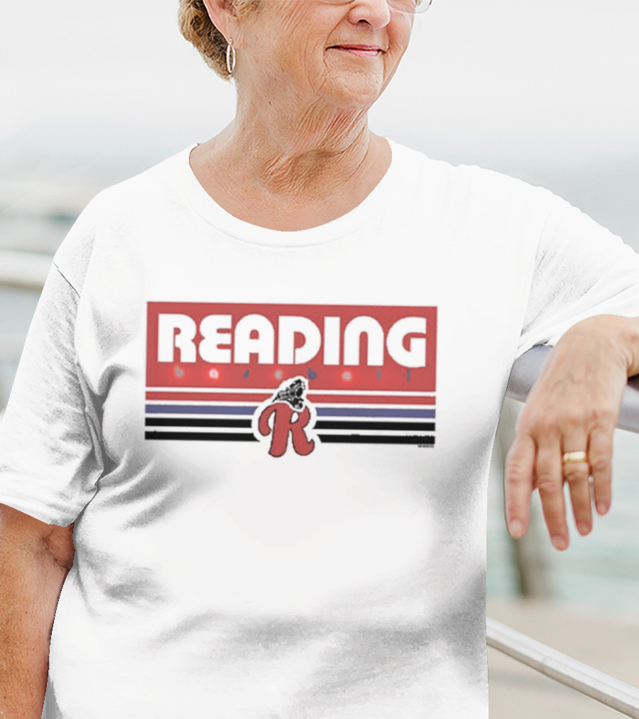 Reading Baseball Bimmridder Train Oatmeal T-Shirt