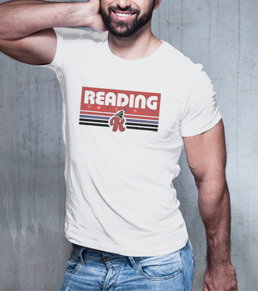 Reading Baseball Bimmridder Train Oatmeal T-Shirt