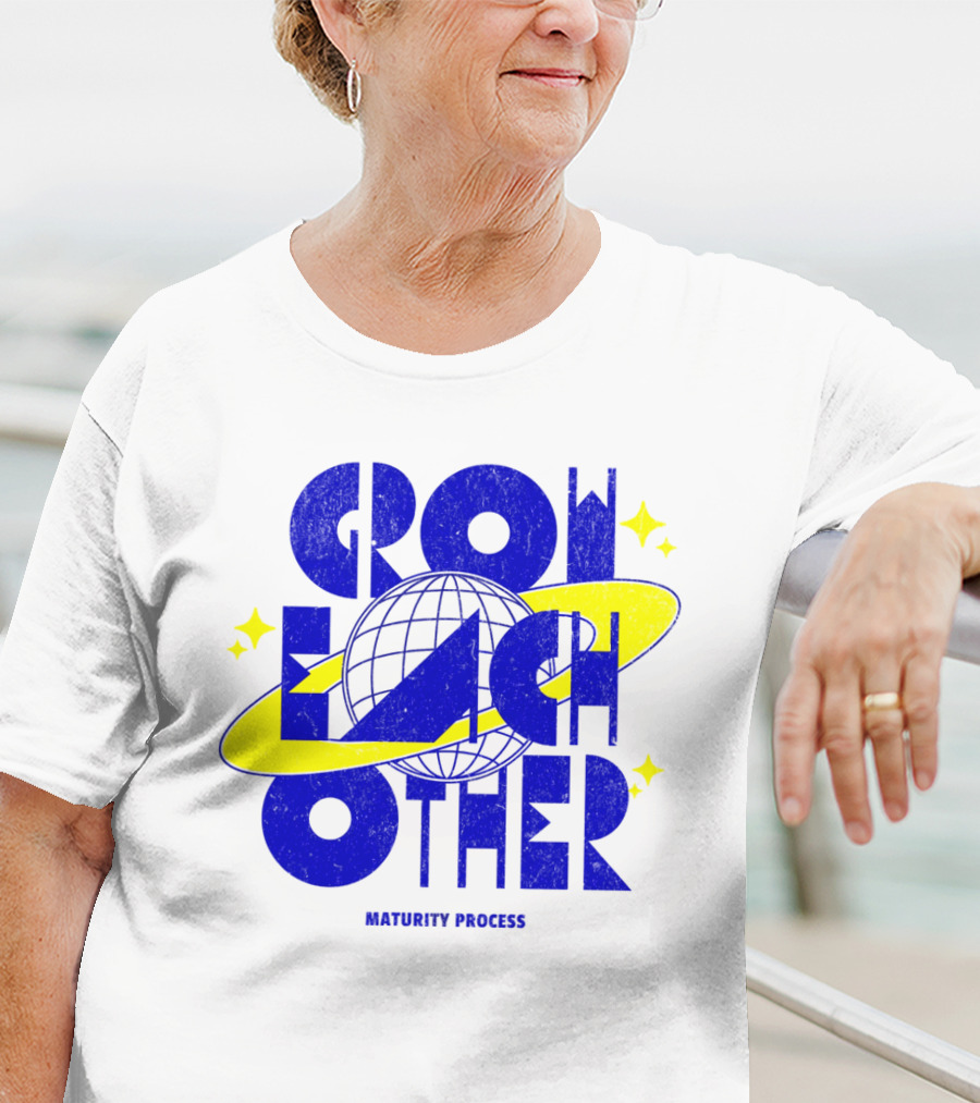 GROW EACH OTHER MATURITY PROCESS Planetary T-Shirt