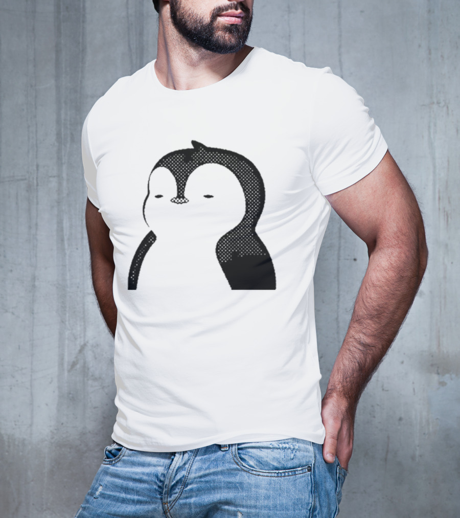 Luca Netz Penguin Chic Noir T-Shirt