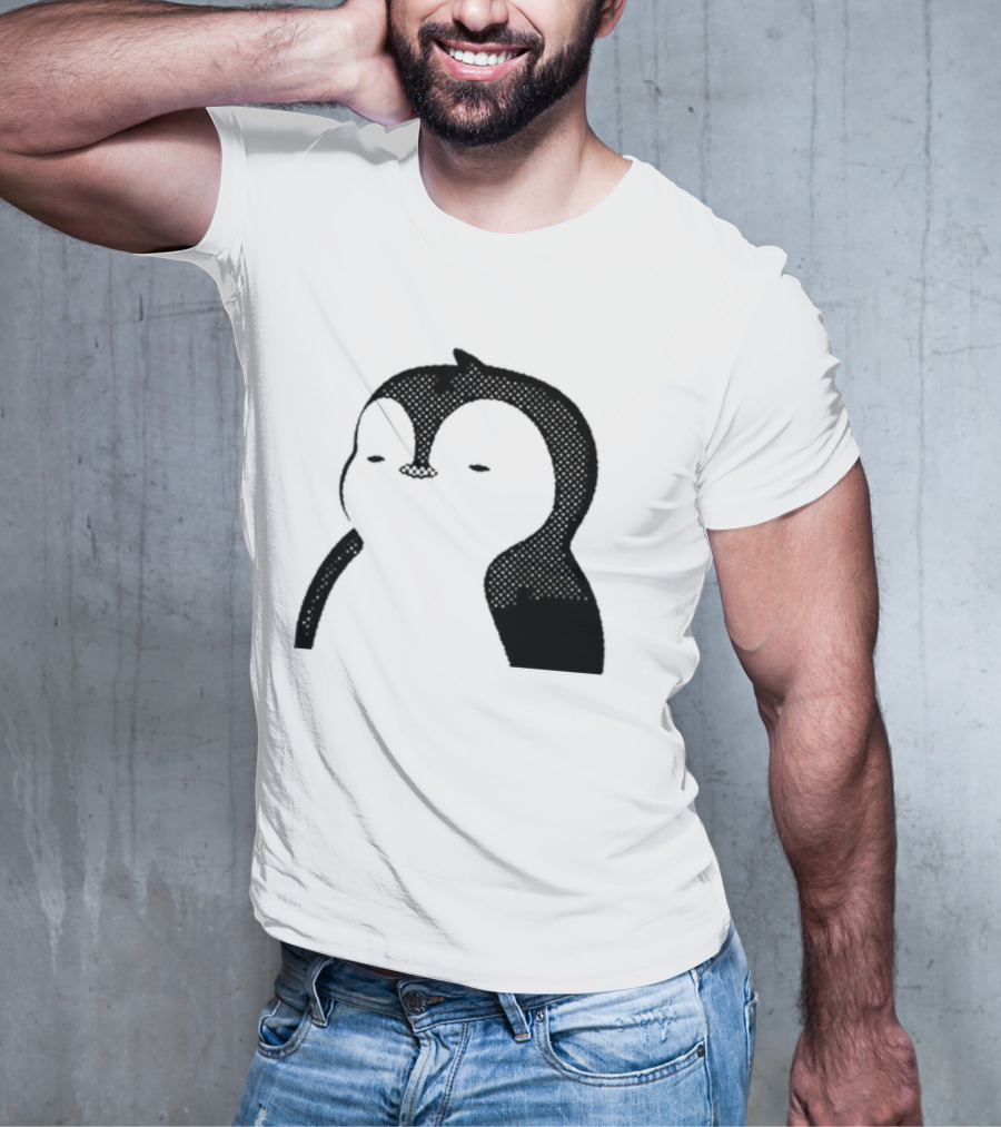 Luca Netz Penguin Chic Noir T-Shirt