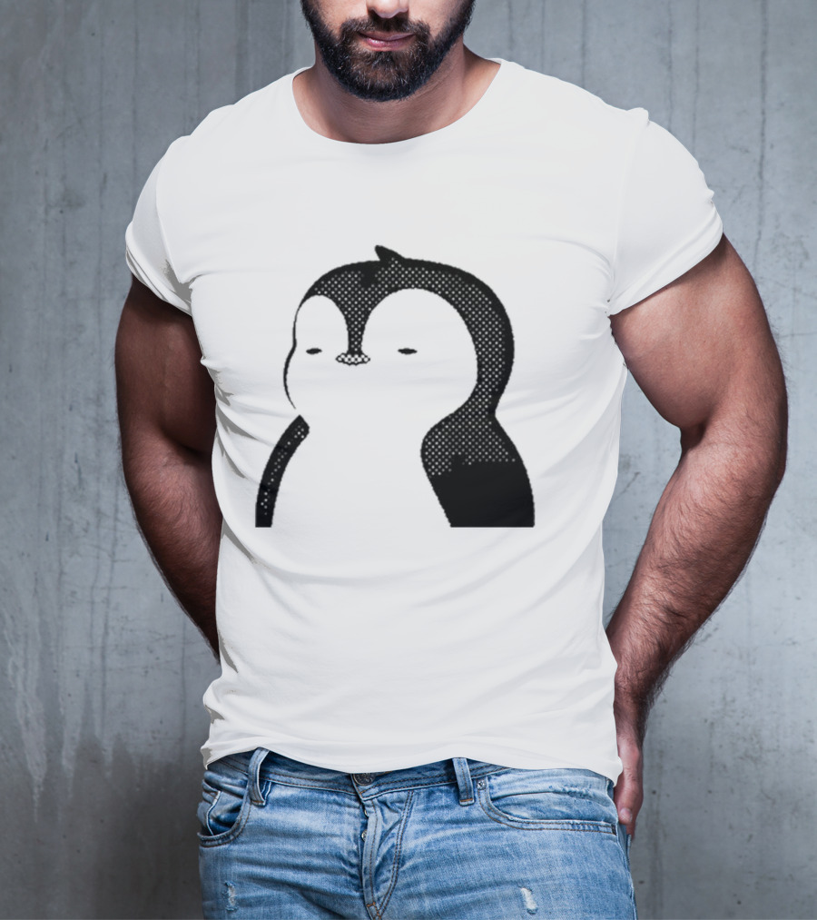 Luca Netz Penguin Chic Noir T-Shirt