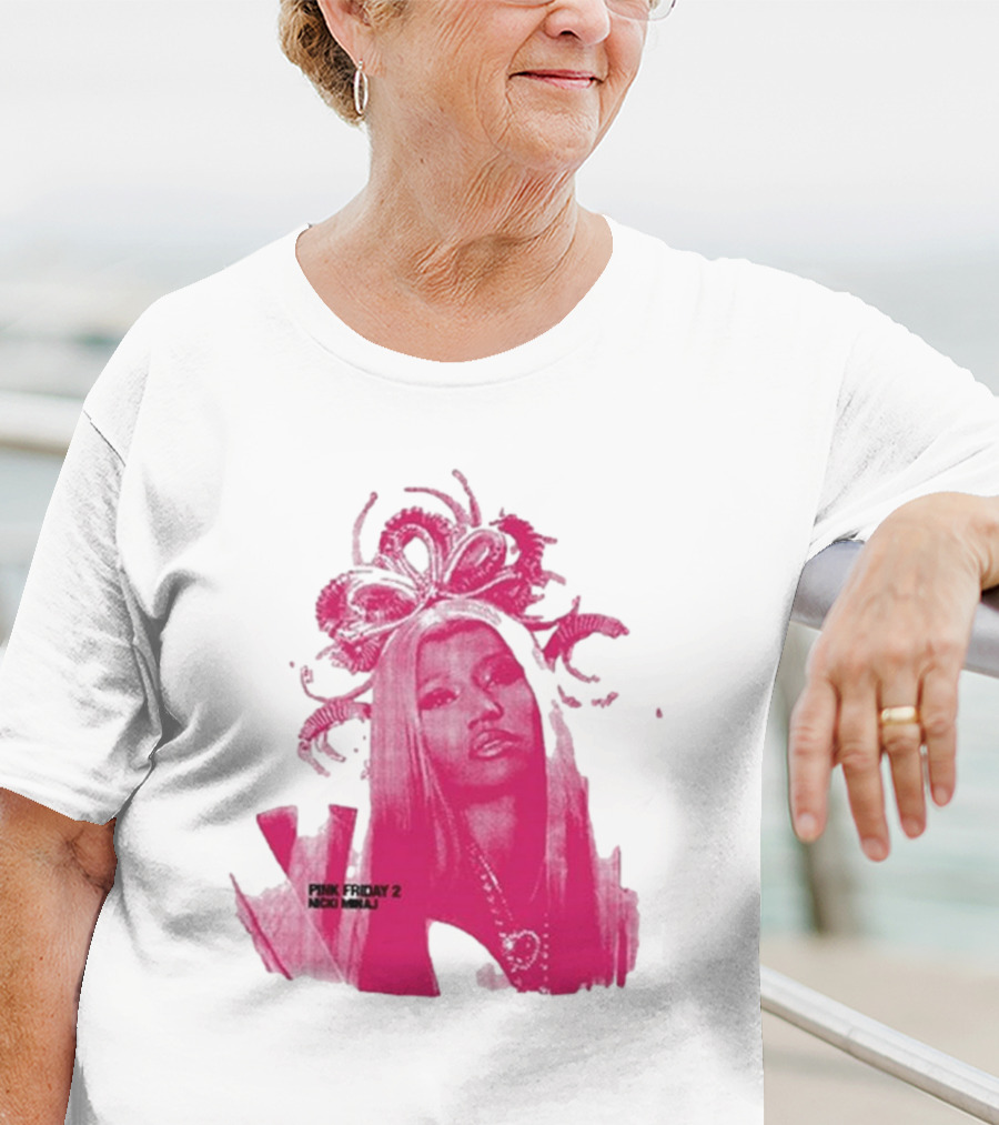 Nicki Minaj Pink Friday 2 Artistic Pink T-Shirt