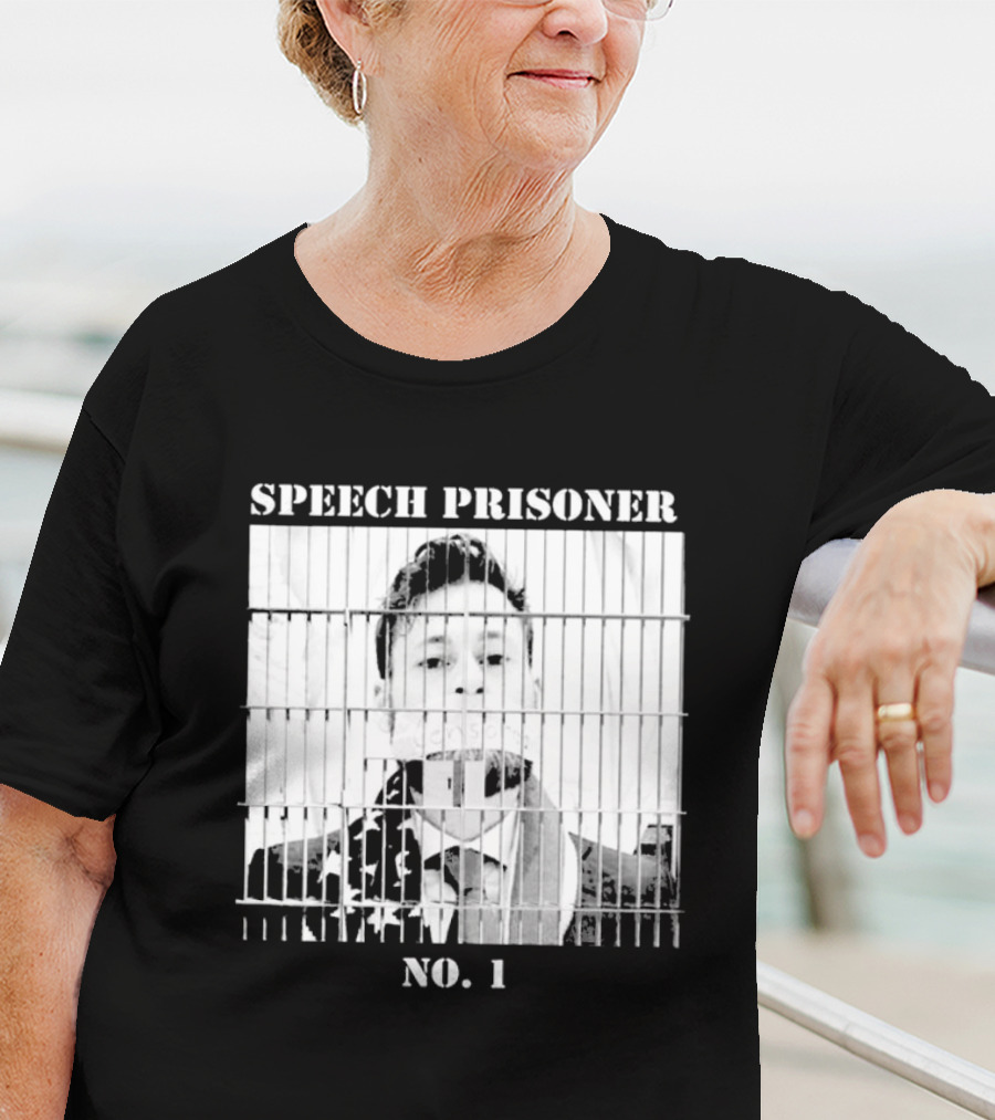 SPEECH PRISONER NO. 1 Owen Shroyer Photo T-Shirt