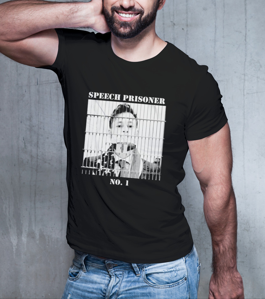 SPEECH PRISONER NO. 1 Owen Shroyer Photo T-Shirt