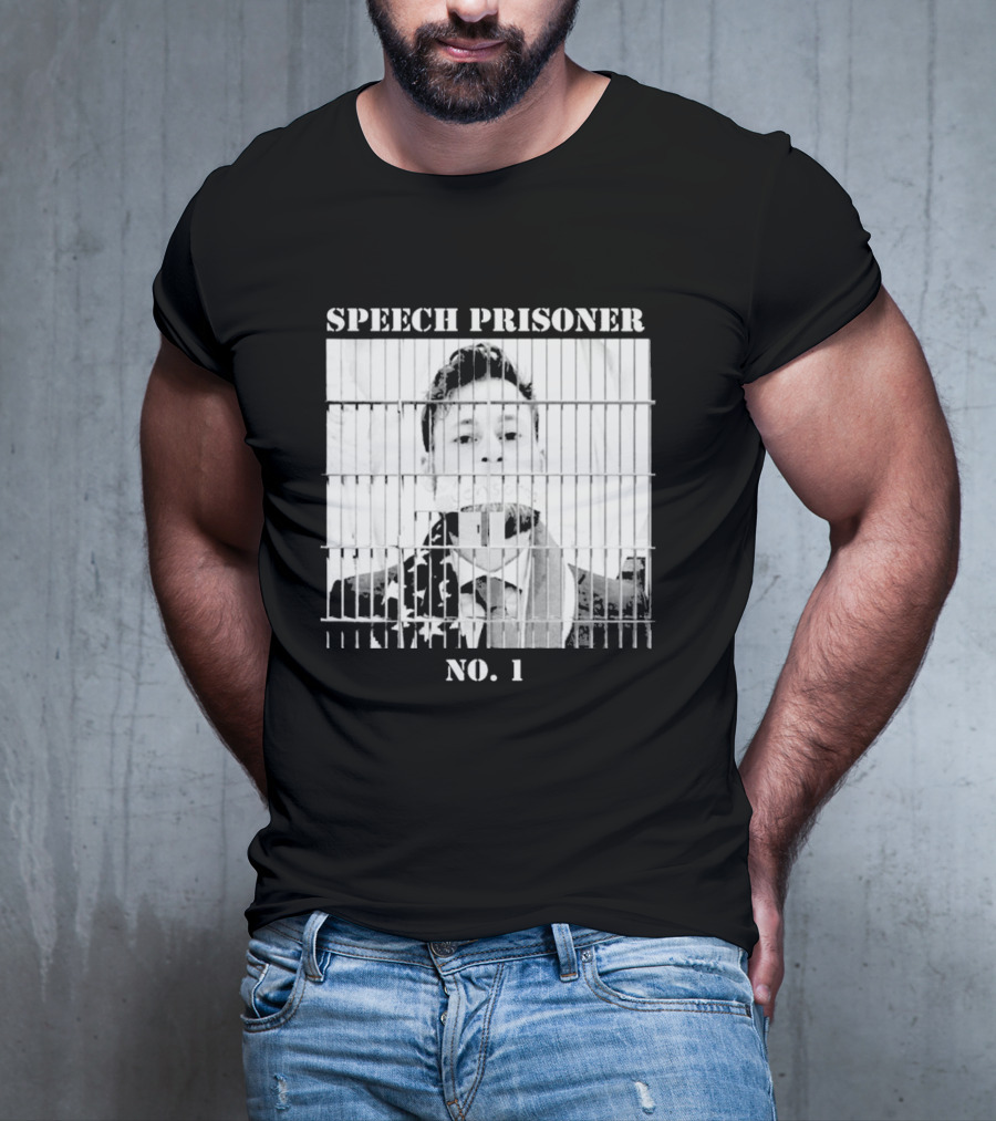 SPEECH PRISONER NO. 1 Owen Shroyer Photo T-Shirt