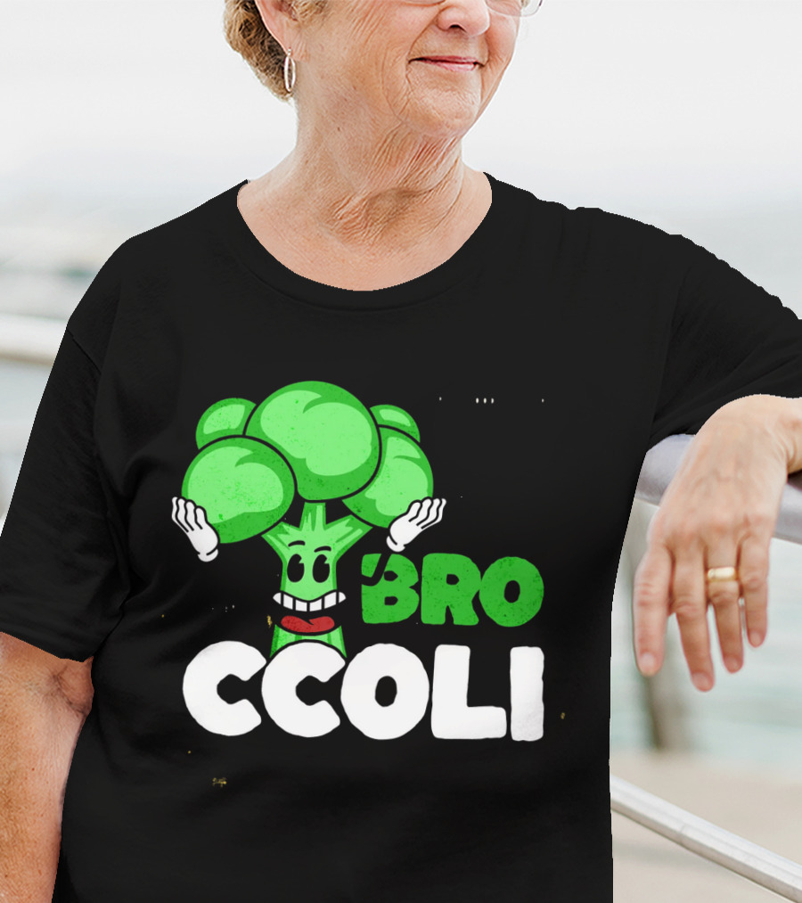 Hi Broccoli Green Goodness For A Healthy Life T-Shirt