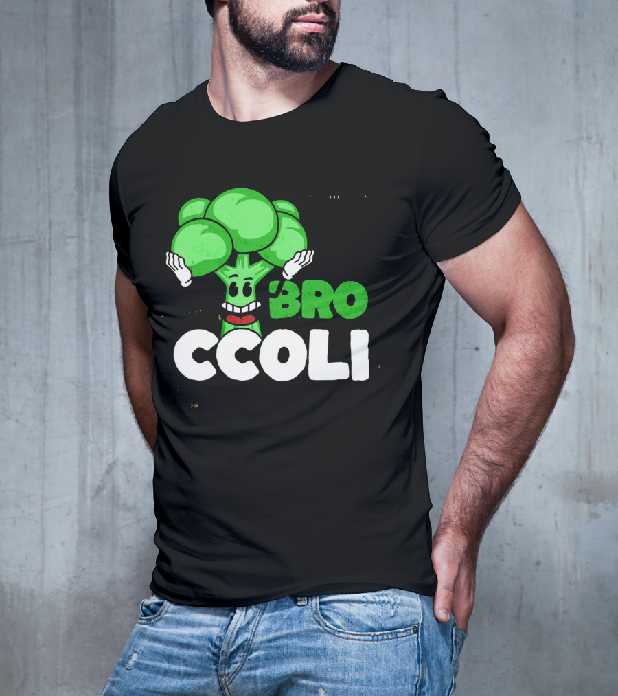 Hi Broccoli Green Goodness For A Healthy Life T-Shirt