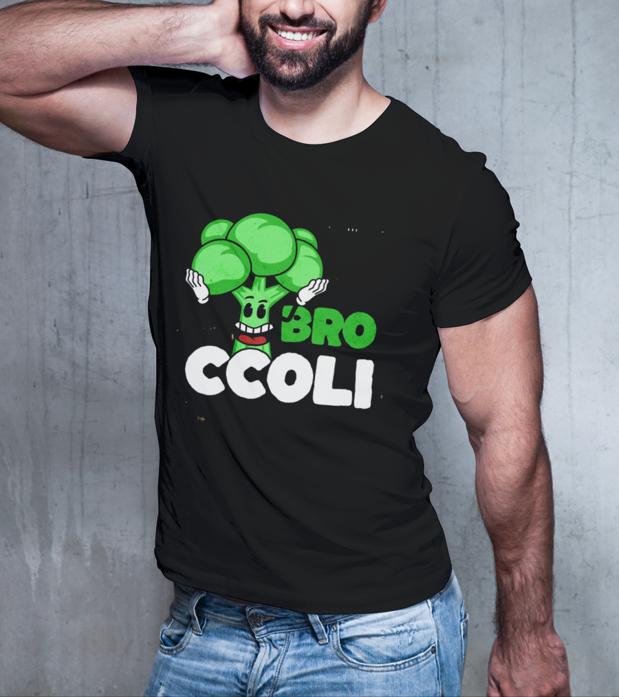 Hi Broccoli Green Goodness For A Healthy Life T-Shirt