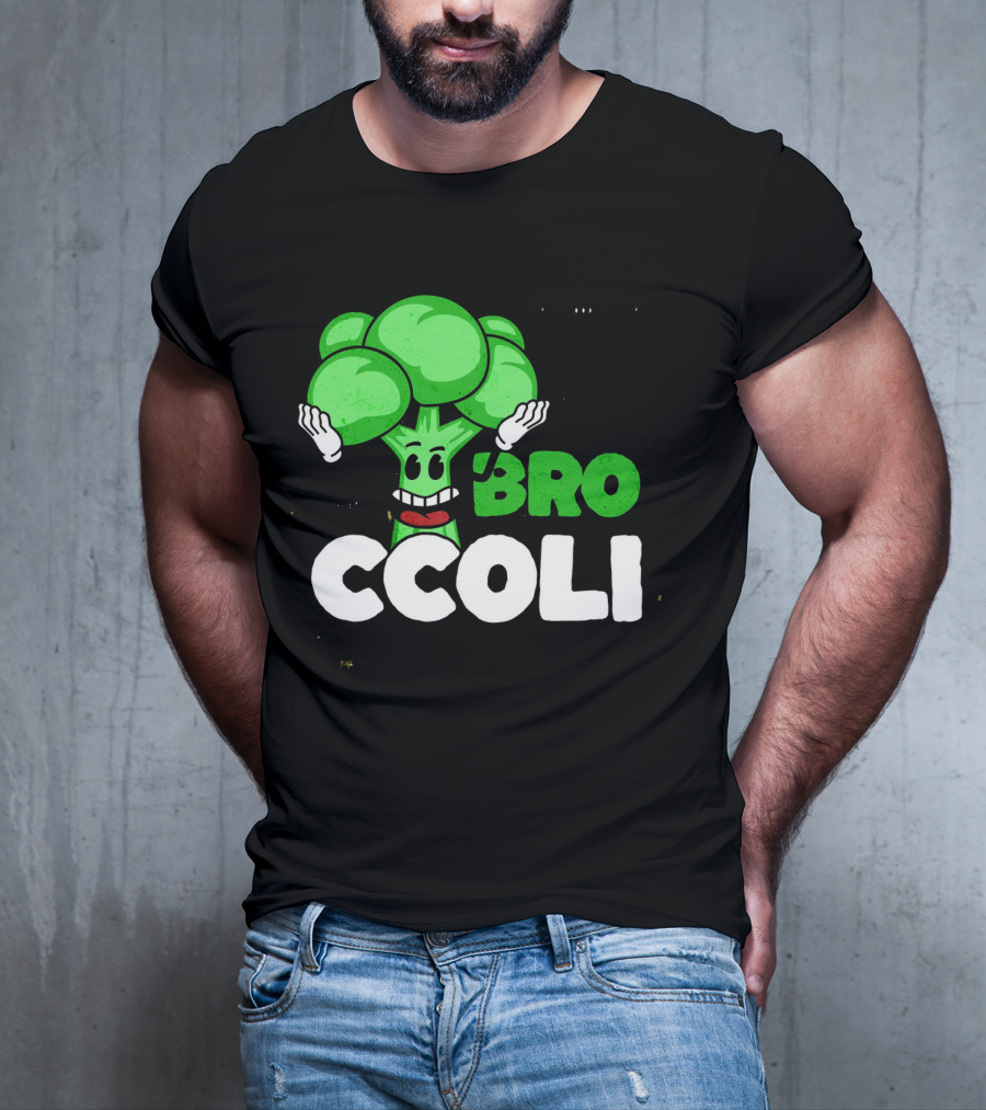 Hi Broccoli Green Goodness For A Healthy Life T-Shirt