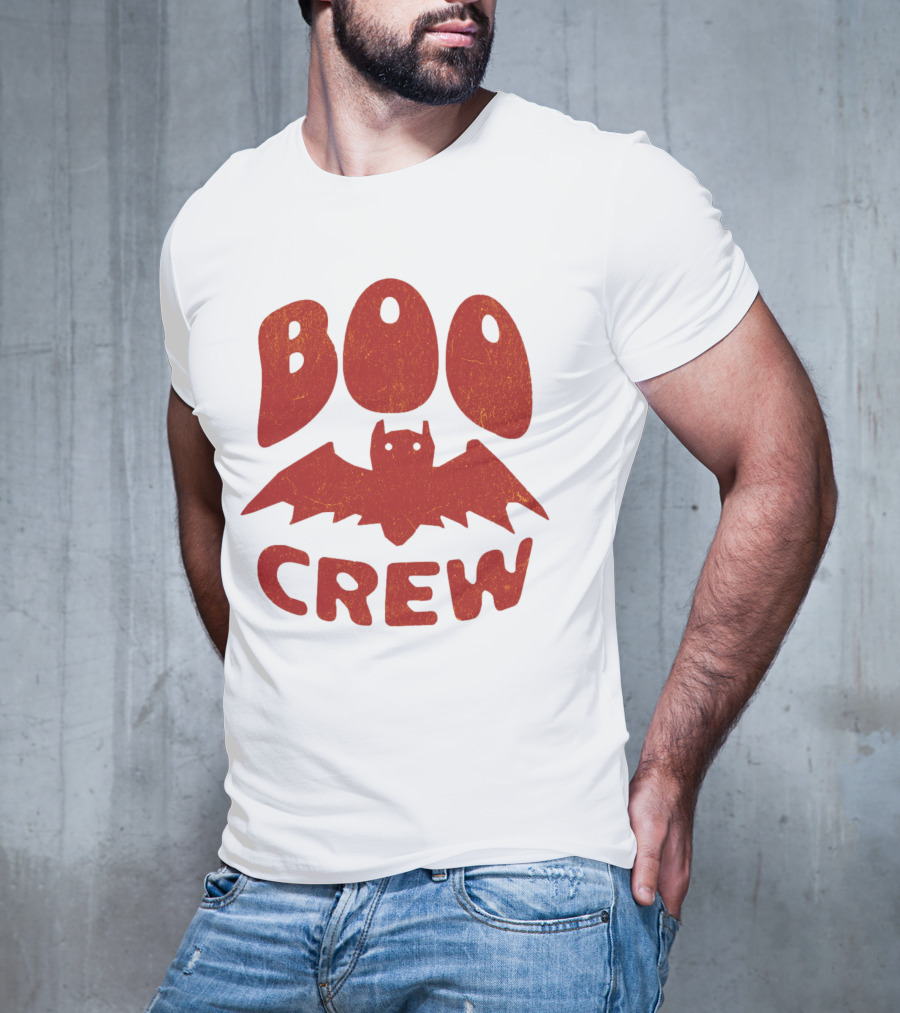 BOO CREW Bat Halloween T-Shirt