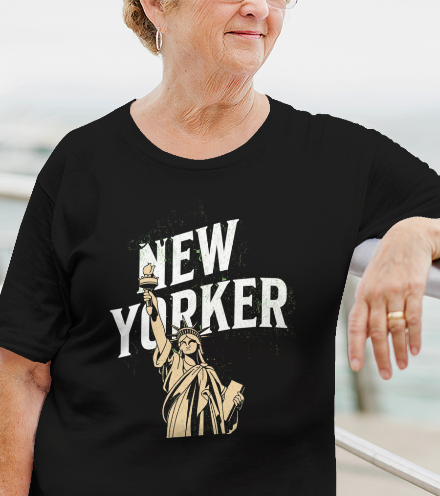 Certified New Yorker Statue Of Liberty T-Shirt
