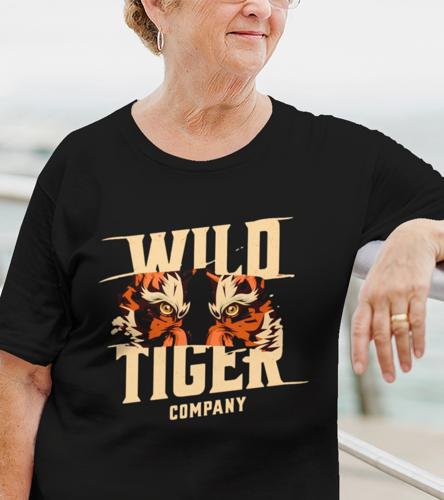 WILD TIGER COMPANY Tiger Eyes T-Shirt