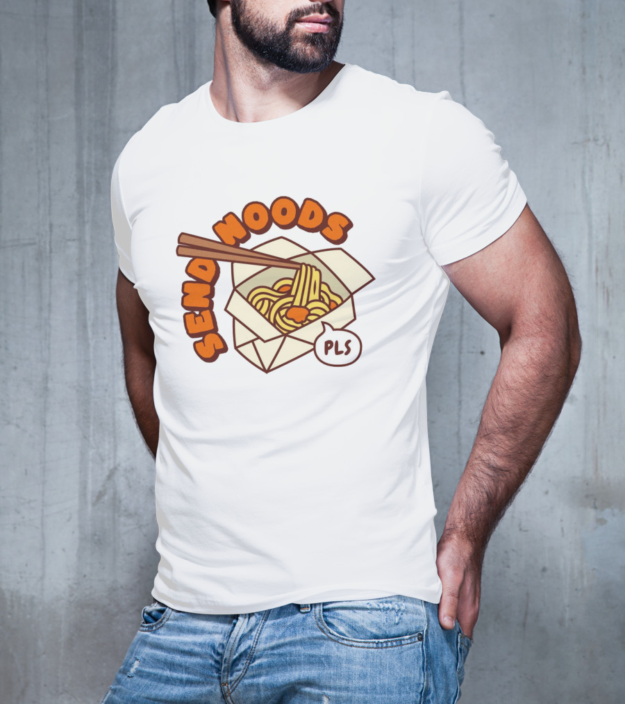 Send Noods Comic Noodles PLS T-Shirt