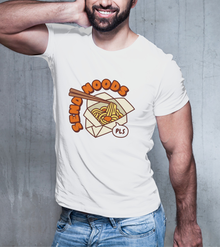 Send Noods Comic Noodles PLS T-Shirt