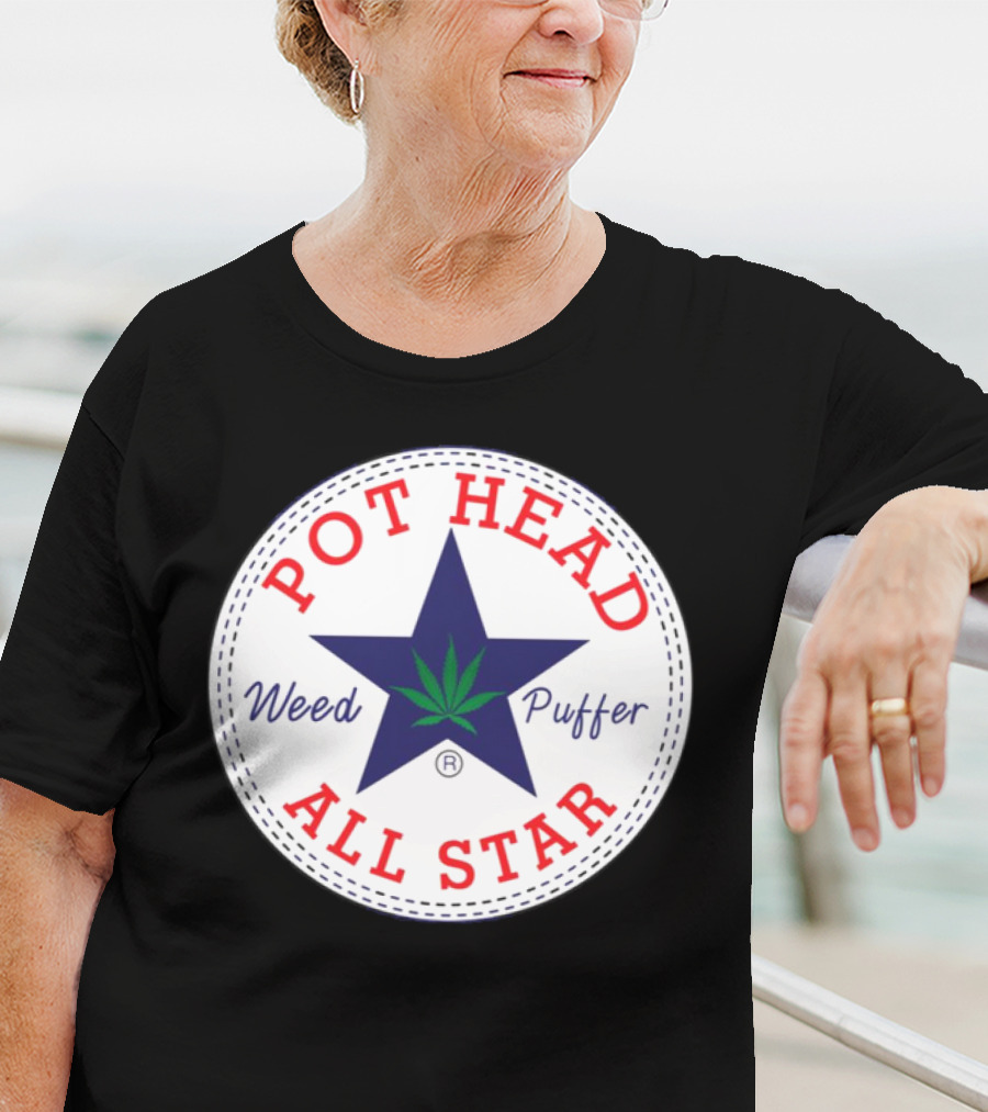 Pot Head Weed Puffer All Star T-Shirt