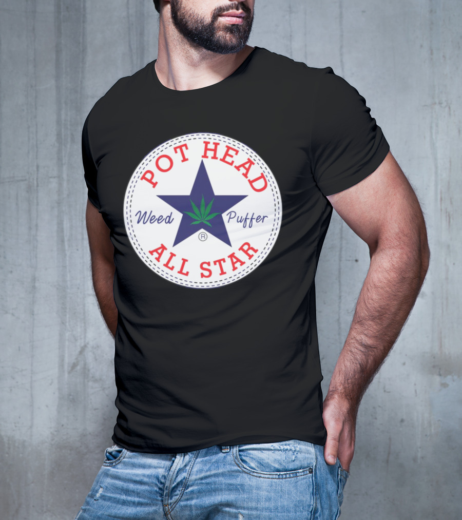 Pot Head Weed Puffer All Star T-Shirt