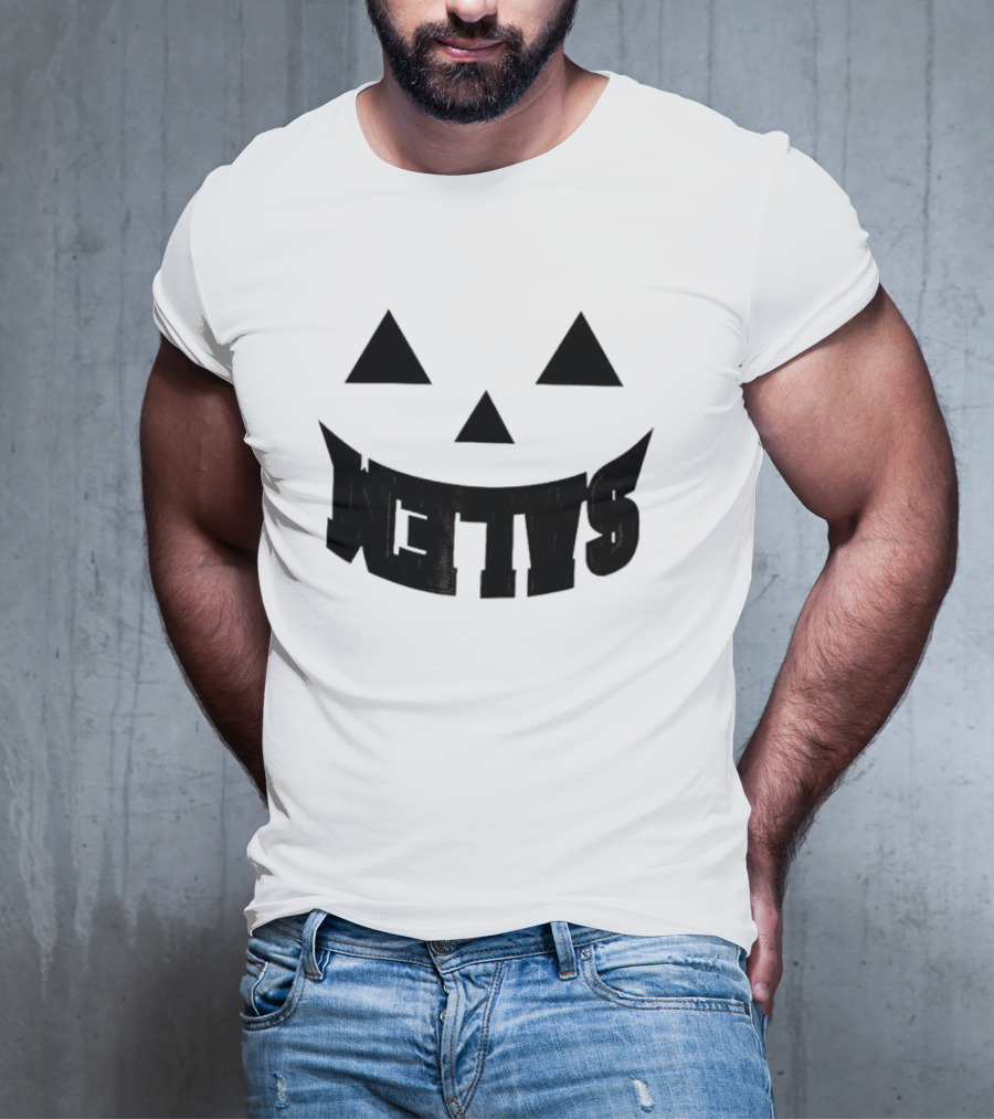 Salem Pumpkin Jack-O'-Lantern Face T-Shirt