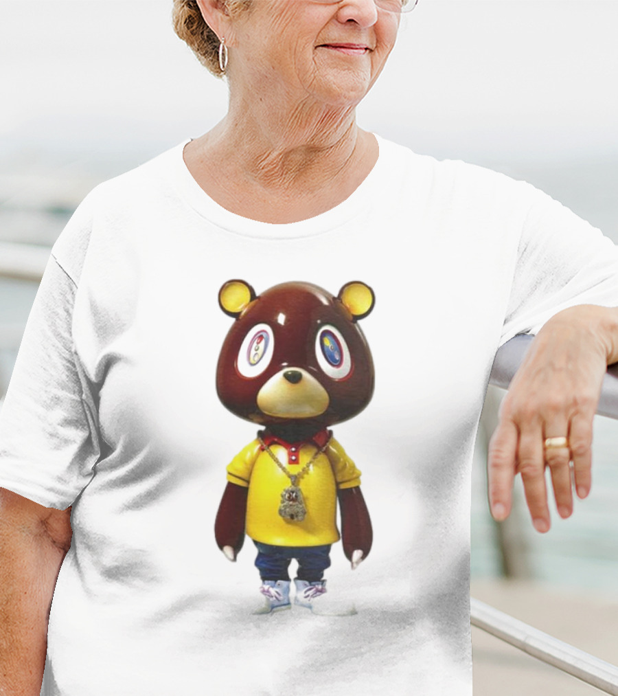 Takashi Murakami Kanye West Bear Figurine T-Shirt