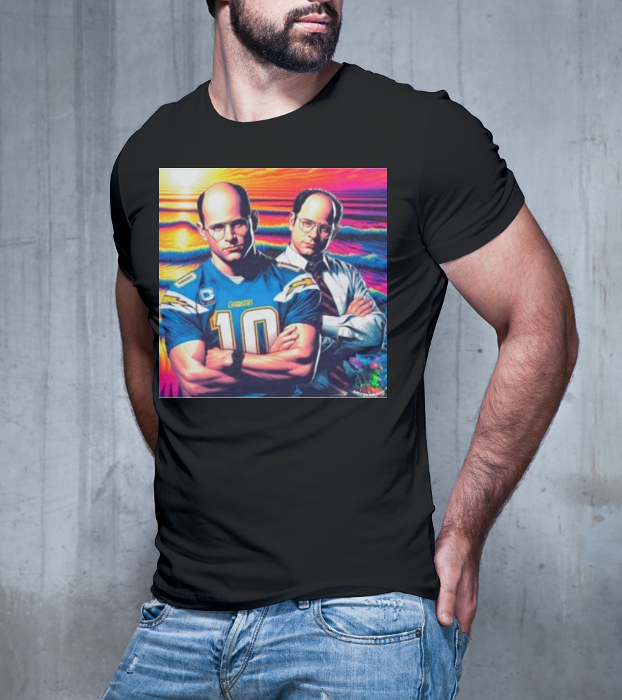 George Costanza Seinfeld Los Angeles Chargers General Manager Meme Campaign T-Shirt