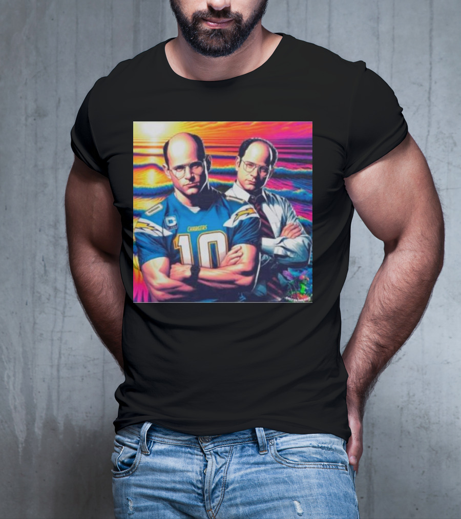 George Costanza Seinfeld Los Angeles Chargers General Manager Meme Campaign T-Shirt