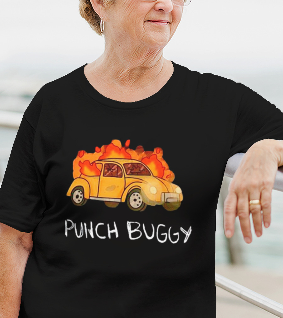Graaavel’s Punch Buggy On Fire T-Shirt