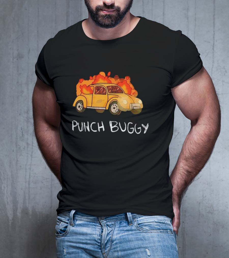 Graaavel’s Punch Buggy On Fire T-Shirt