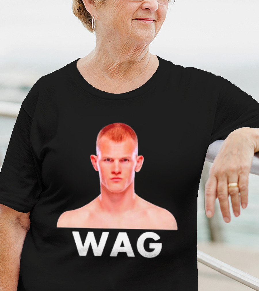 WAG Ian Machado Garry Fighter Image T-Shirt