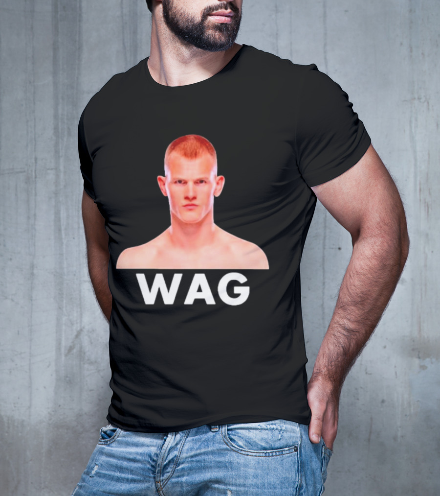 WAG Ian Machado Garry Fighter Image T-Shirt