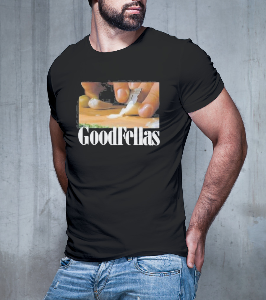Goodfellas Garlic Slicing Scene T-Shirt
