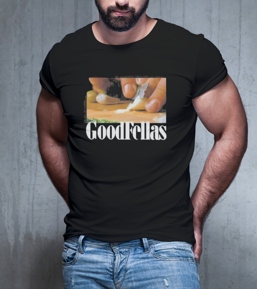 Goodfellas Garlic Slicing Scene T-Shirt