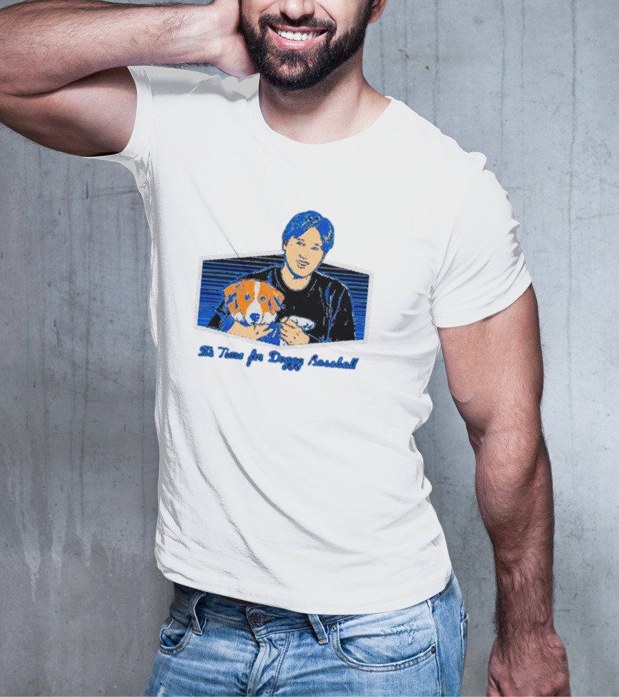 Shohei Ohtani It's Time For Doggy Baseball With Cute Pet T-Shirt