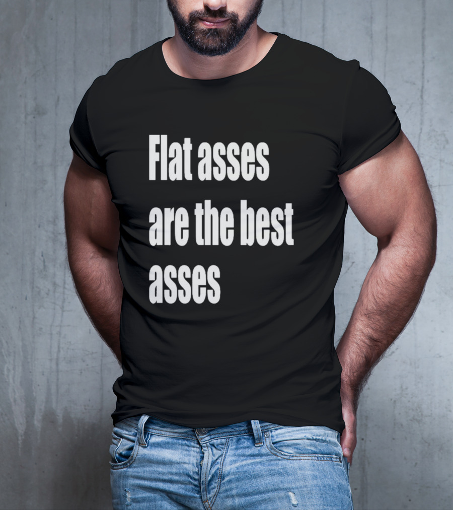 Flat Asses Are The Best Asses Rocky Toonzies T-Shirt
