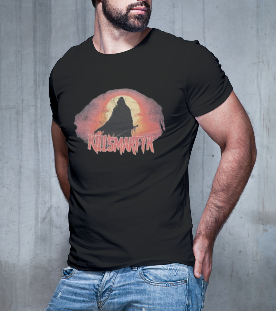 Killsmartyr Reaper Sunset Vintage Grim T-Shirt