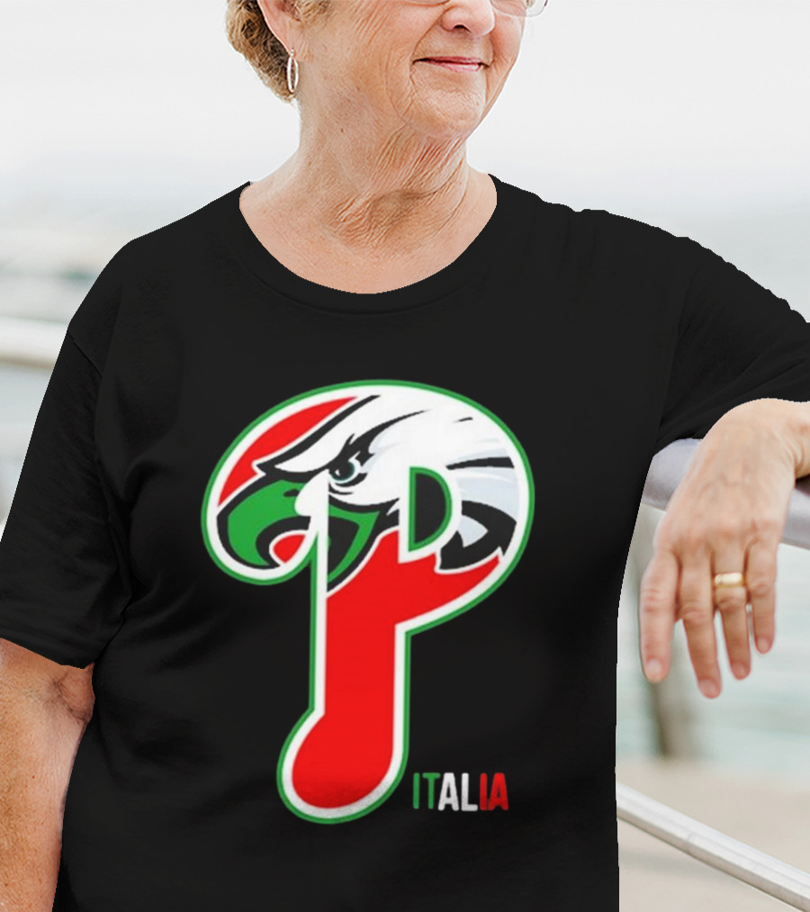 Matt Patricia Philadelphia Eagles Phillies P Italia T-Shirt